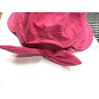 Faltbarer Sonnenhut mit Visier zum Schutz vor der Sonne, 2-teiliges Design, Rosy