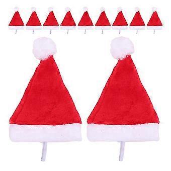 Holiday Pet Costumes Caps Kitten Small Dogs Caps High-Visibility Red 15Pcs