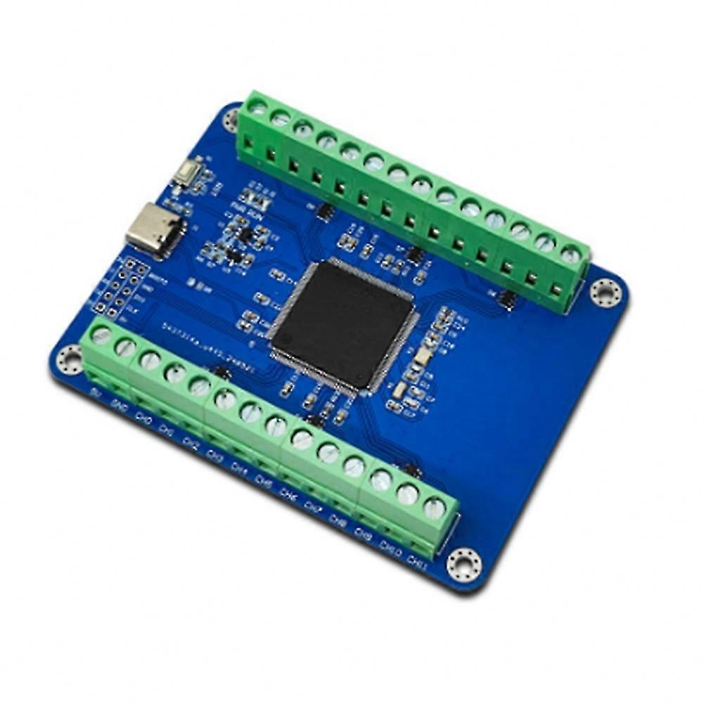STM32F407ZET6 24 Channel 12 Bit AD Sampling Module Data Acquisition Type C Interface