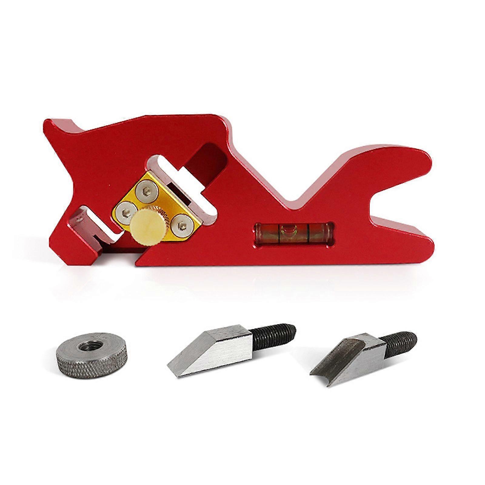 Wood chamfering planer (red double cutter)