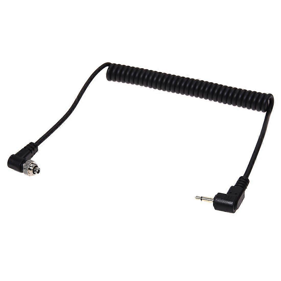 2.5mm a macho PC Flash Sync Cable Screw Lock para gatillo