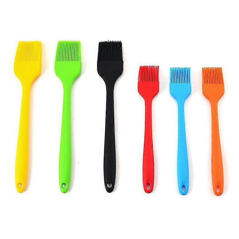 6 Piece BBQ Basting Brushes Set