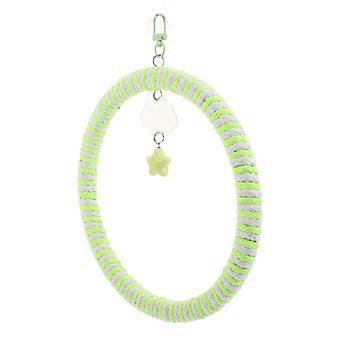 Chewing Bird Swing Toy Parrot Perching for Cage 3Pcs Playstand