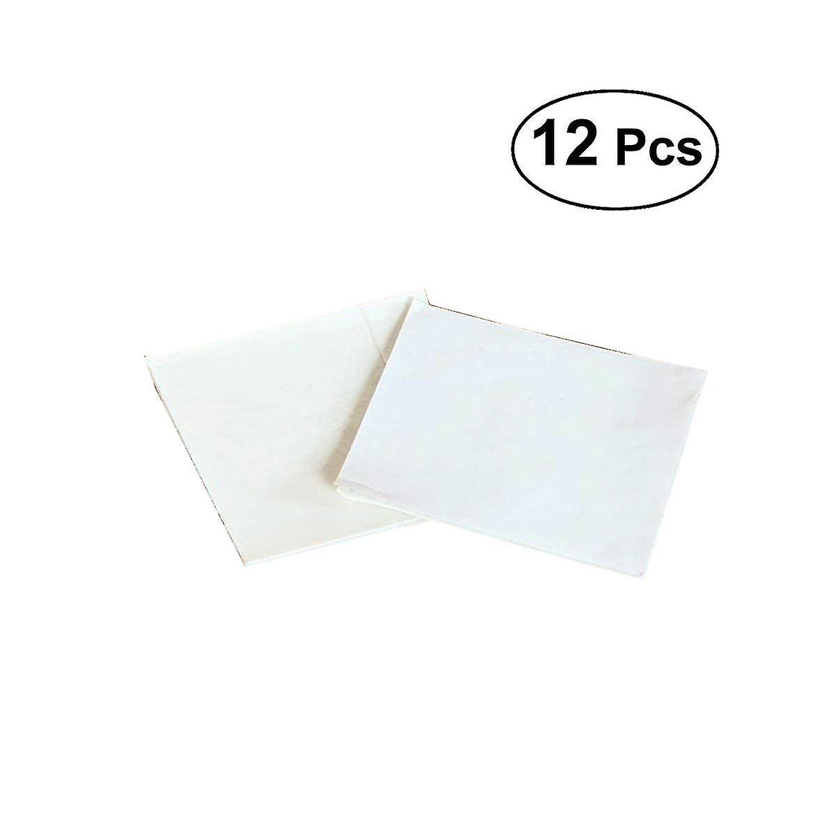 12pcs Square Rug Gripper For Carpet With Double Sided Non-slip Adhesive Hook And Loop