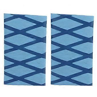 Lot de 2 bandes antidrapantes thermotractables pour raquettes de tennis de table, bandes de prise souples et antidrapantes, bleu