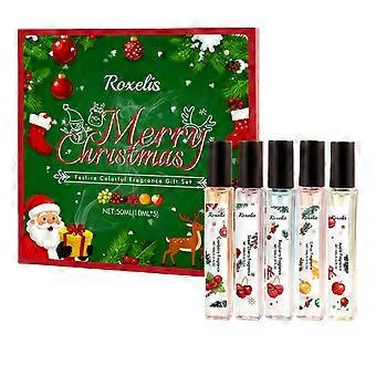 Roxelis Christmas Colorful Fragrance Gift Box Gentle, Natural, Fresh, Elegant Light Fragrance Daily Couple Date Fragrance Gift Box