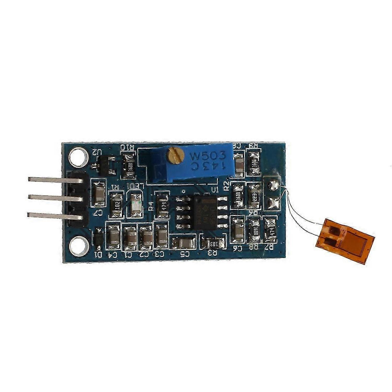 Strain gauge Bending detection Test Sensor Module Weigh Amplifier Voltage Output Blue