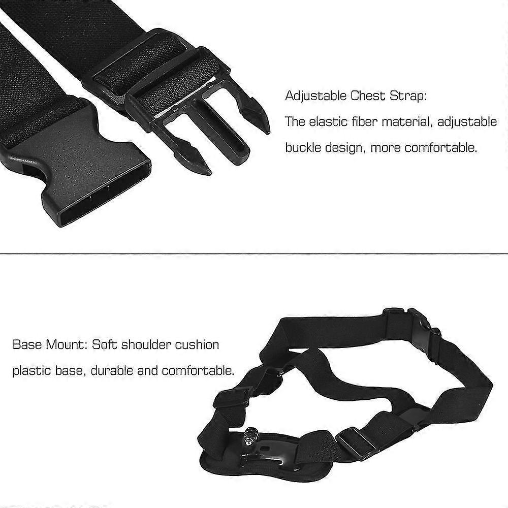Adjustable Action Camera Single Shoulder Chest Strap Mount