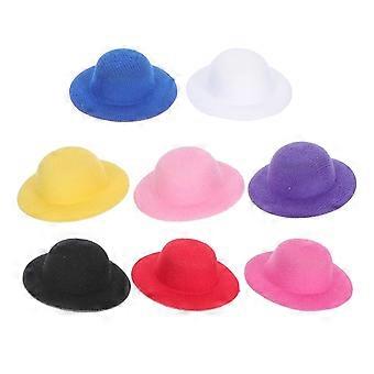 Small Hat Adorns Mini Hats for DIY Crafts 16Pcs Assorted