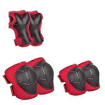 Knee Pads for Kids Elbow Pads Set Toddler Protective Gear Knee Pads for Girls Boys with Wrist Guards Red_aa