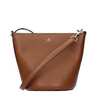 Tory Burch Brown Leather Crossbody Bag