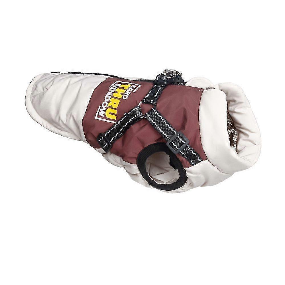 Insulated Harness-Compatible Dog Coat