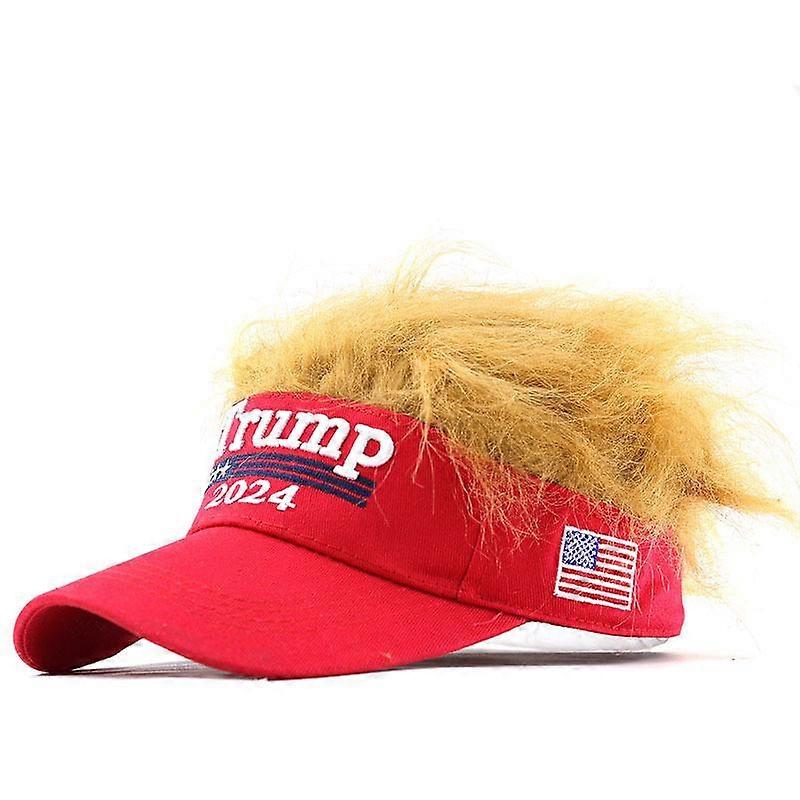 New TRUM US Wig Cap Baseball Cap Golf Cap