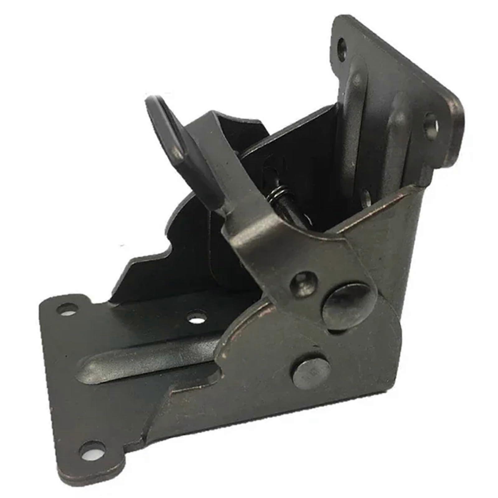 Folding Table Hinges Set 4pcs Iron SelfLocking Leg Brackets with Secure Locking Mechanism Black