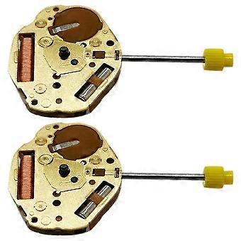 3X Quartz Watch Movement with Adjust Stem But Without Battery for 2 Pins for Japan Miyota GL20-SNNGV