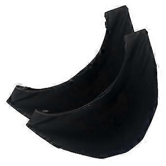 2Pcs Microfiber Black Polishing Towels for Cleaning Bowling Balls