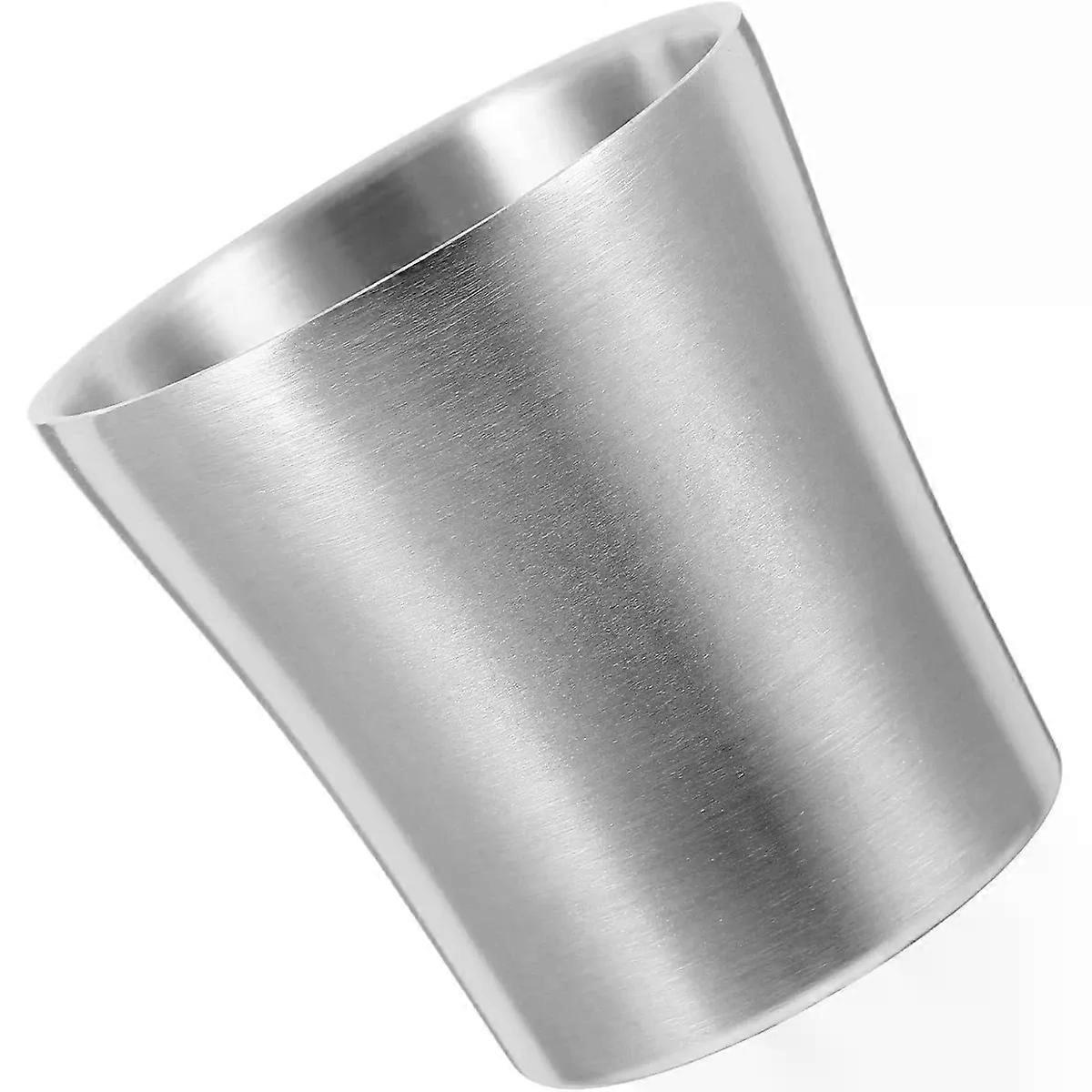 Steel Bathroom Tumbler 180ml, Stackable Compact Cup