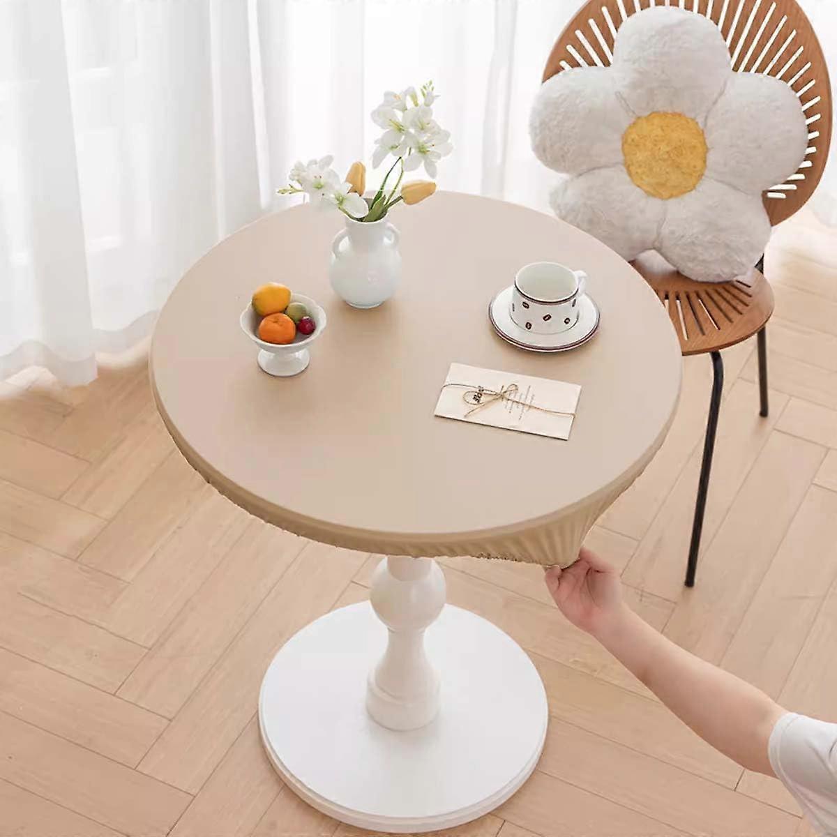 PU Elastic Round Table Cover 130cm