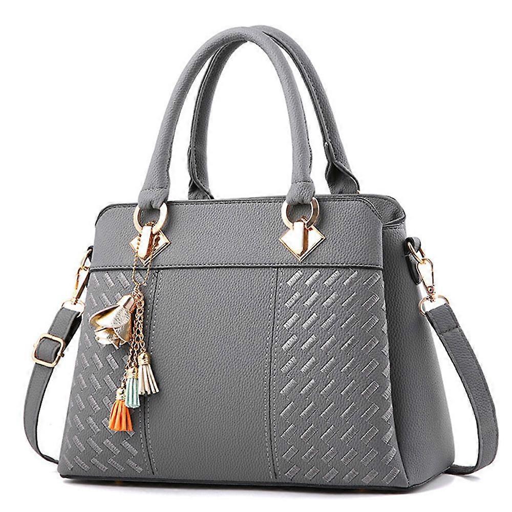 Large-Capacity PU Messenger Bag