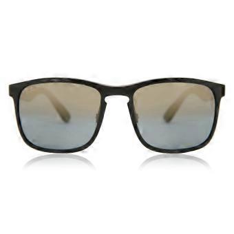 Okulary przeciwsłoneczne Ray-Ban RB4264 Chromance Polarized 601/J0 Full Rim Black Men Wayfarer z polaryzacją UV3 Original