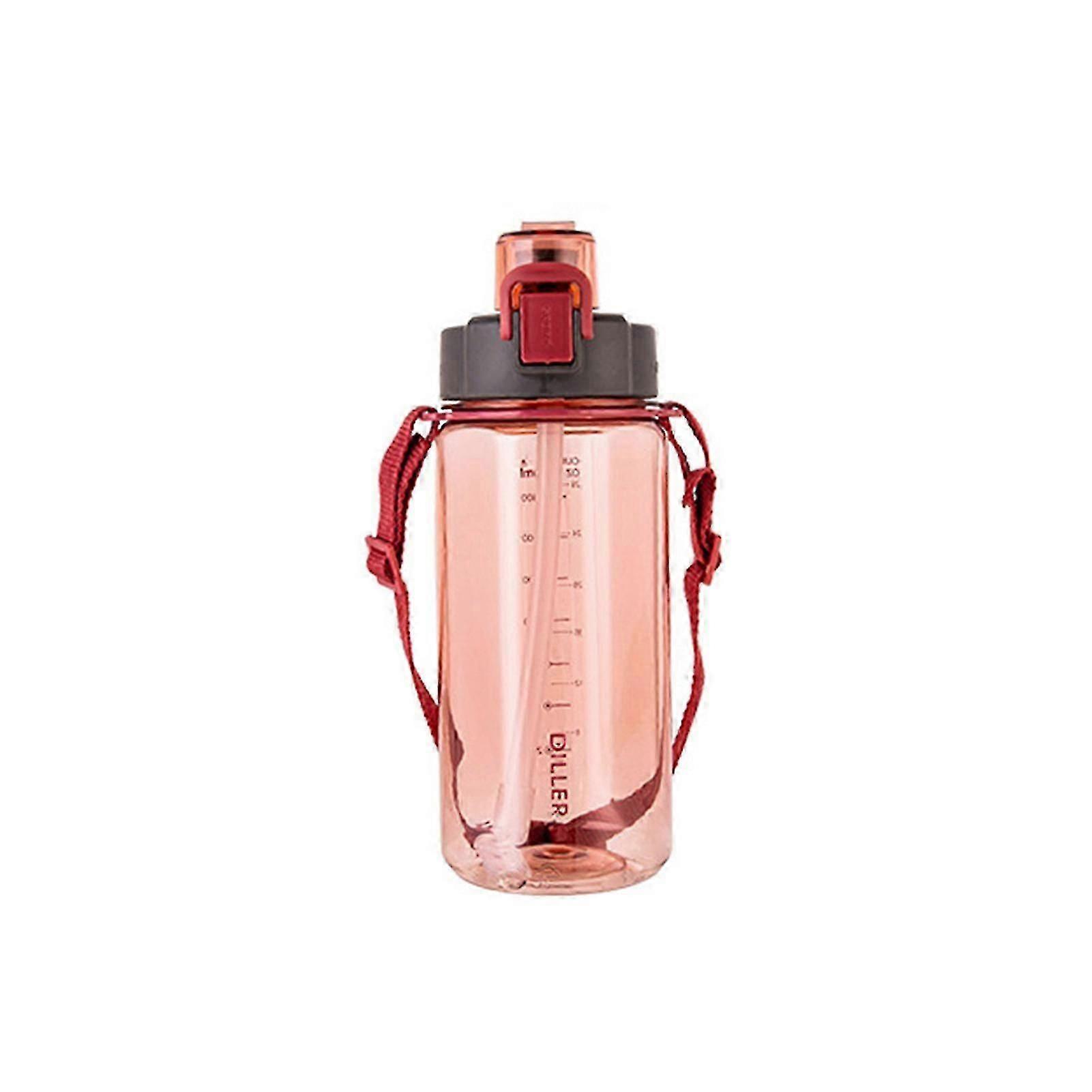 Reusable Clear Body Measuring Water Bottle