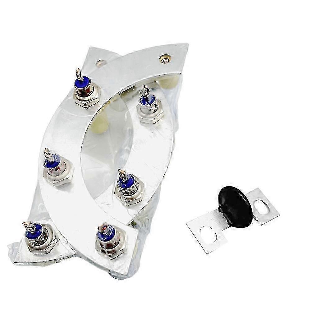 25A Diode Bridge Rectifier Silver Metal
