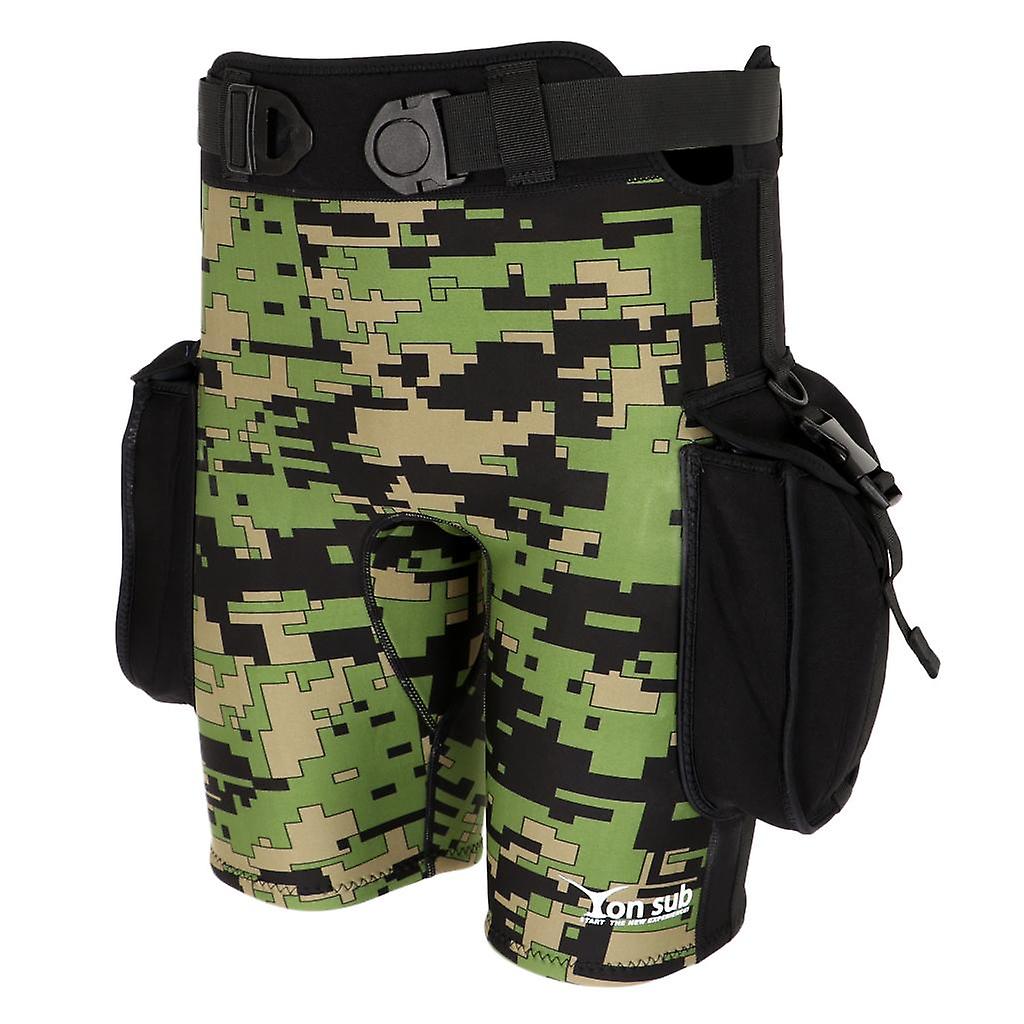 Neoprene Wetsuit Shorts Pants with Pockets for Scuba Diving Surfing Kayak XL