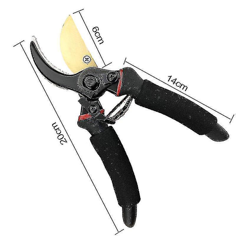 Pruning Shears Gardening Scissors Branch Pruning Shears Flower Pruning Shears Garden Flower Shears Labor Saving Floral Tools Fruit Tree Pruning Thick 