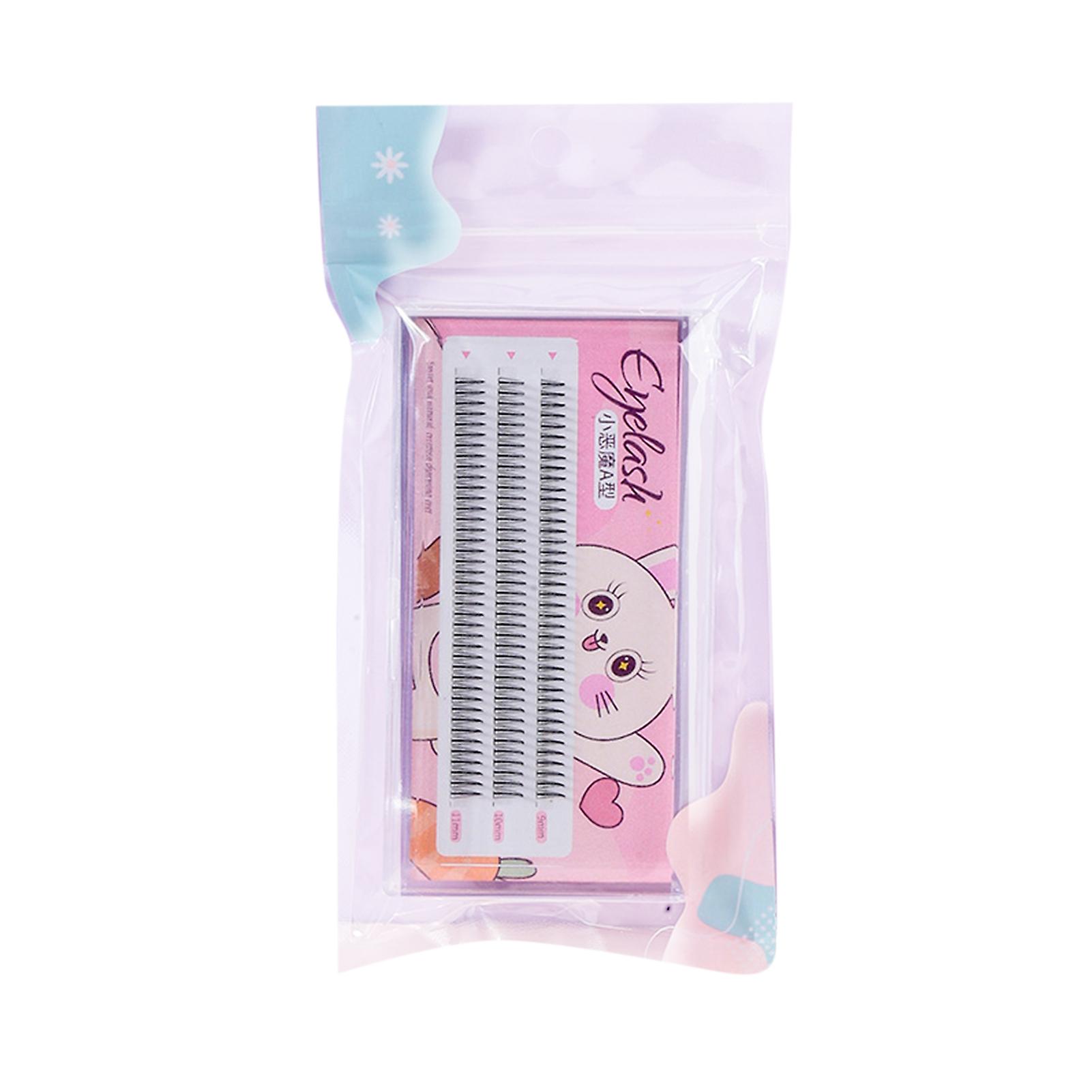 Simulation Grafted False Eyelashes Natural Thick Volume Emulated Eyelashes