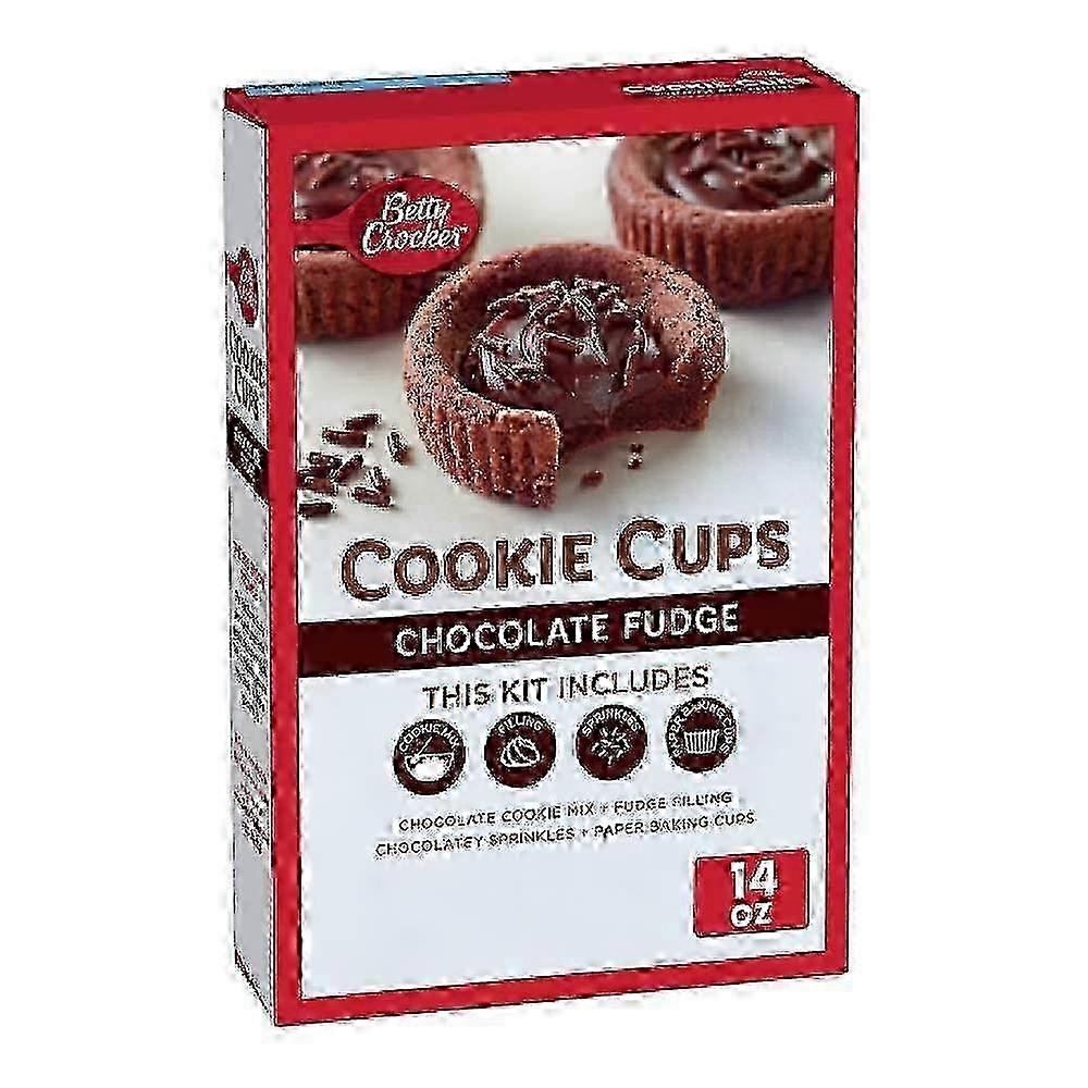Betty Crocker Moules à biscuits au fudge au chocolat prêts à cuire, 14 oz
