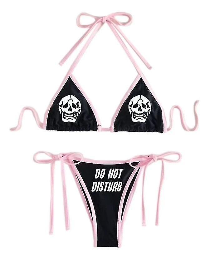 Funny Skull Sling Swimsuit - Size S (1pcs)