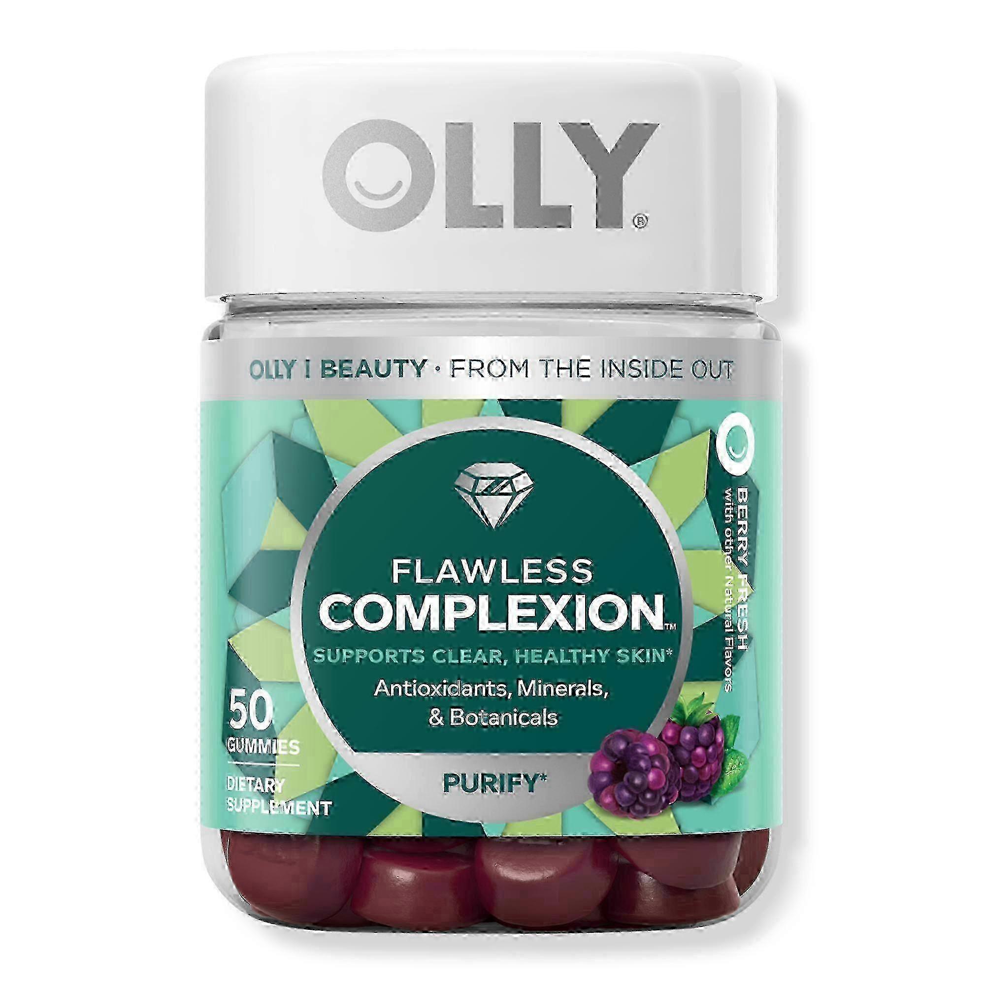 Olly Flawless Complexion Gummy Supplement, 50 Ea