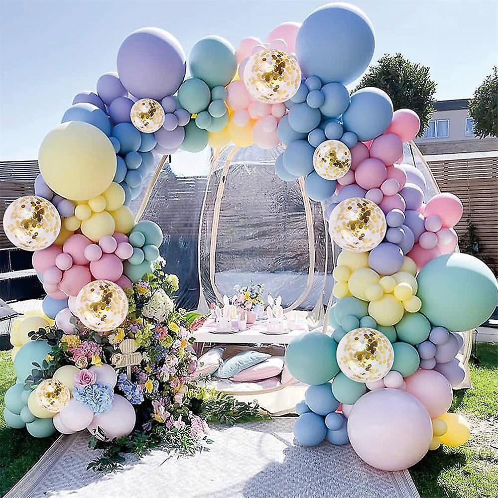 Macaron Balloons Kit Decor Birthday Wedding Party Latex Balloon Decor Supplies