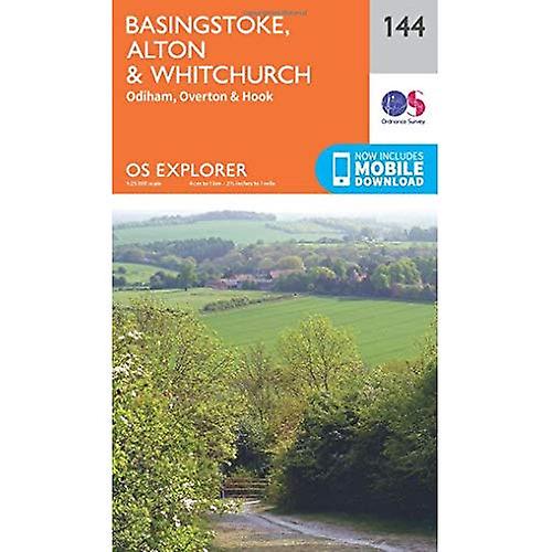 Whitchurch, OS Explorer Map (144) Basingstoke und Alton