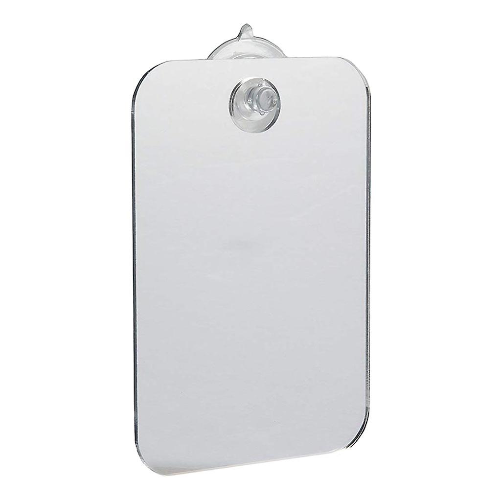 Unbreakable Travel Portable Anti-Fog Shower Shaving Mirror with Suction Hook