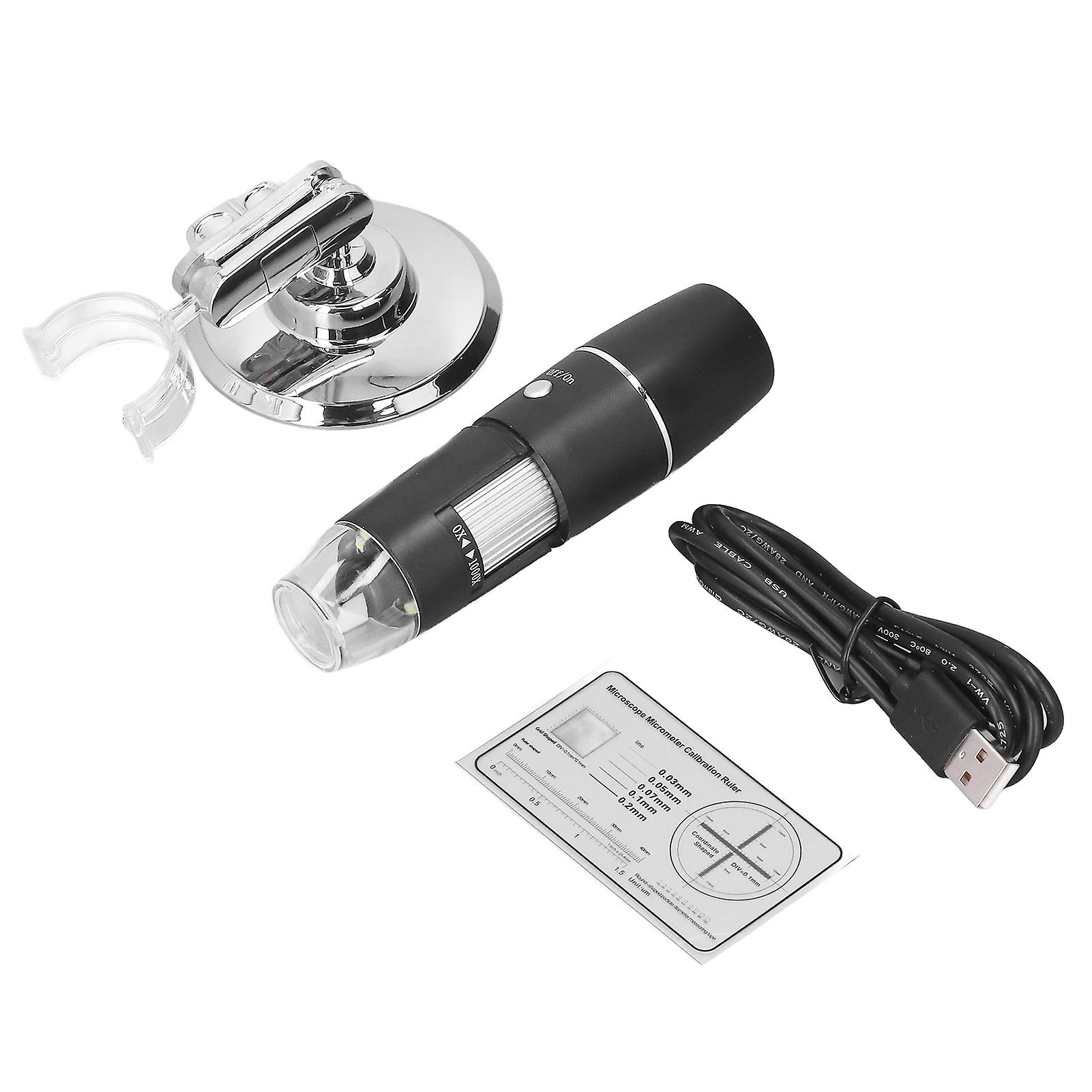 Digital Microscope 0X1000X Magnification Handheld WiFi Computer Compatible Portable Tool