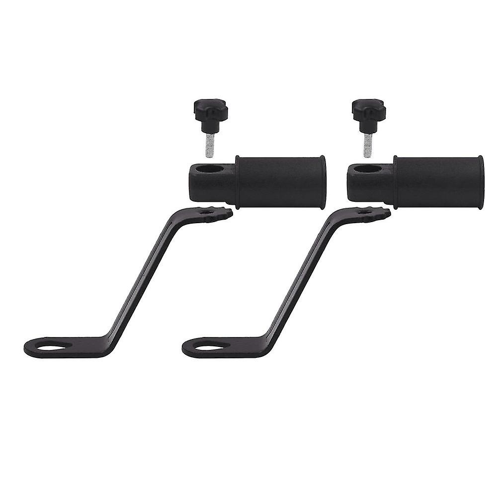 2pcs 10mm Bolt Motorcycle Mirror Extender Mount Cell Phone Conversion Extension Mount Bracket Adapt