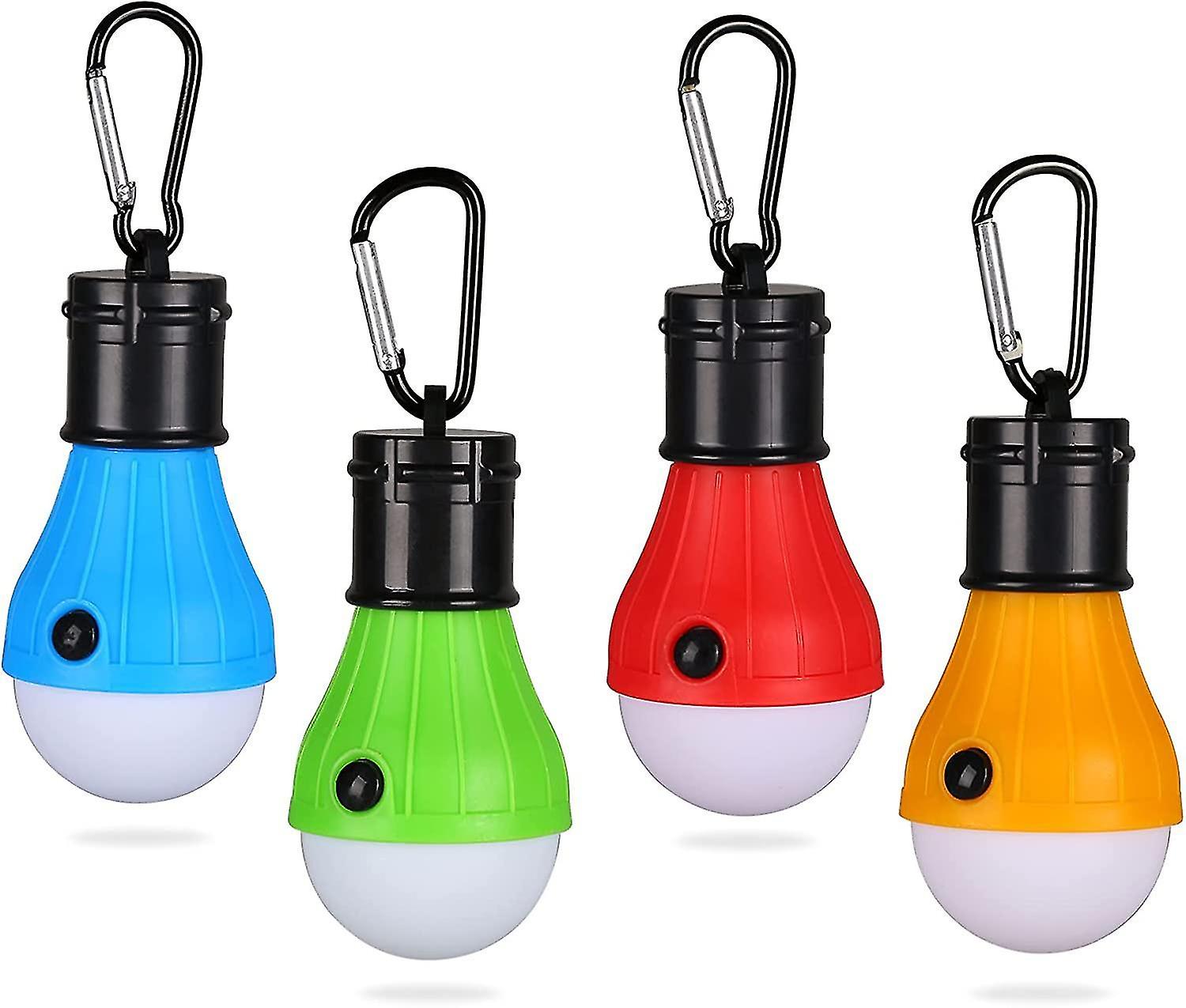Camping Lantern, 4x Led Camping Light Lantern Battery Operated Camping Lamp, 3 Mode Waterproof