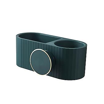 Duel Use Badezimmer-Haartrocknerhalter Platzsparender Föhnhalter