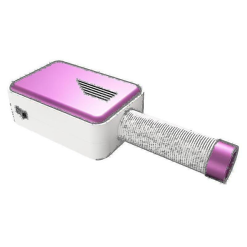 bärbar elektrisk kläder skotork fläktvärmare säng plagg kvalster för hemblå