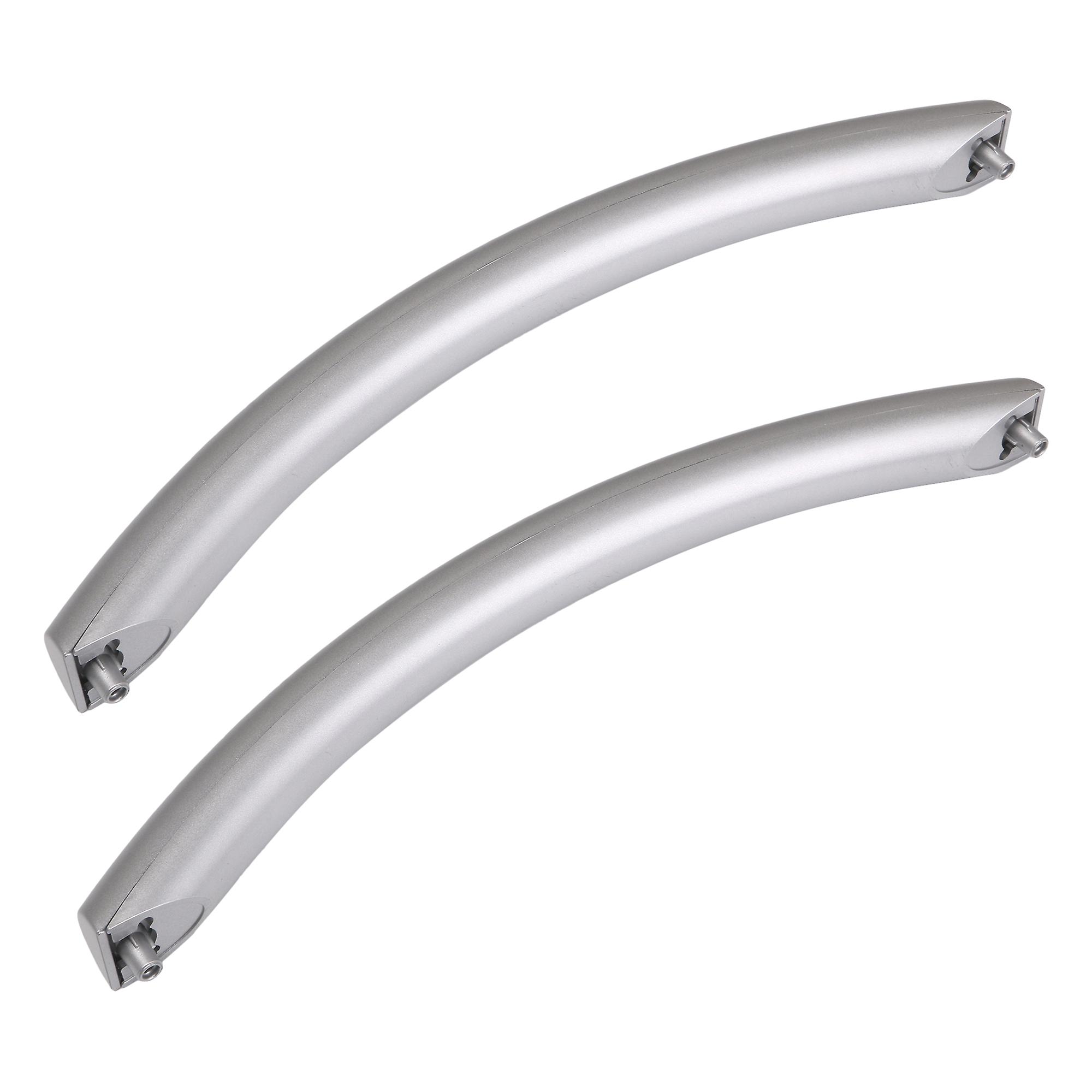 2Pcs 2309804 Microwave Oven Door Handle Replacement for Samsung Silver