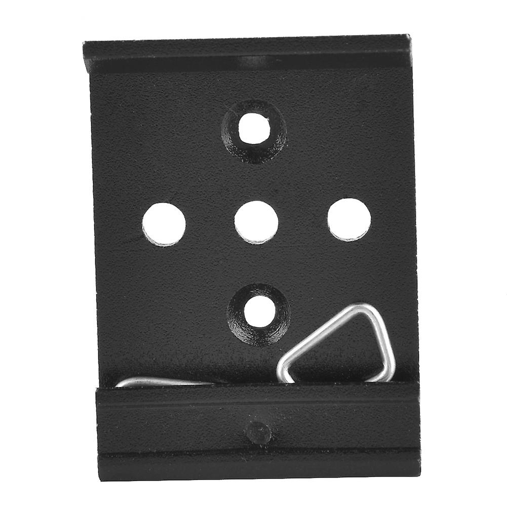 35mm Aluminum Din Rail Fixed Clamp for Relay Mounting, Durable Fasten Clip Bracket for Electrical Enclosure Panel