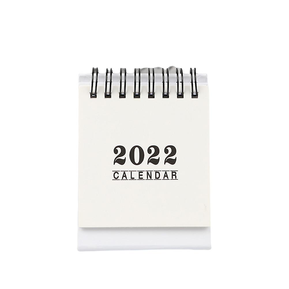 2022 Mini Desktop Calendars Standing Flip Calendar for Home Office Year Calendar Daily Scheduler Monthly Pages Easel Calendar
