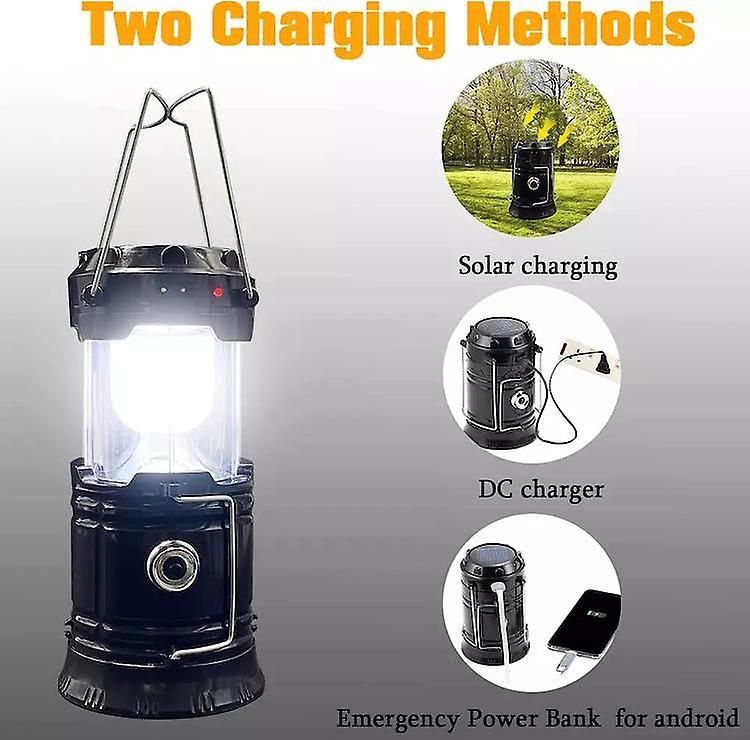 Portable LED Camping Light Torch - Survival Light for Emergency, Hurricane