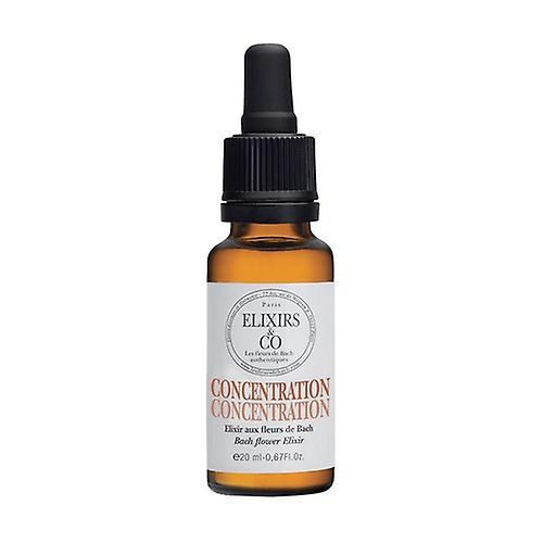 Concentration 20 ml of floral elixir