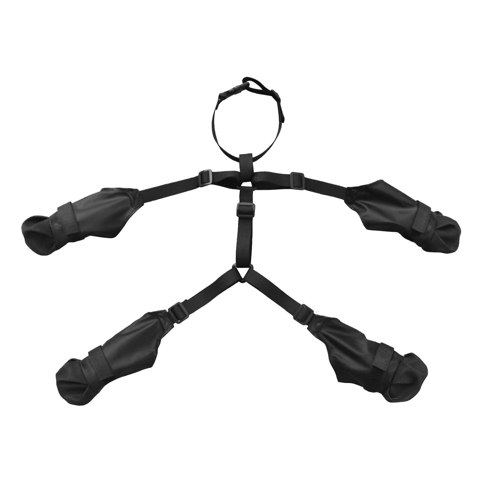 Köpek Çorap Ayakkabıları Yardımcı Kayışlı Köpek Botları Kapalı Anti Düşme Açık Yürüyüş Koşu Yürüyüş Rahat Pet Köpek Ayakkabıları Kapak