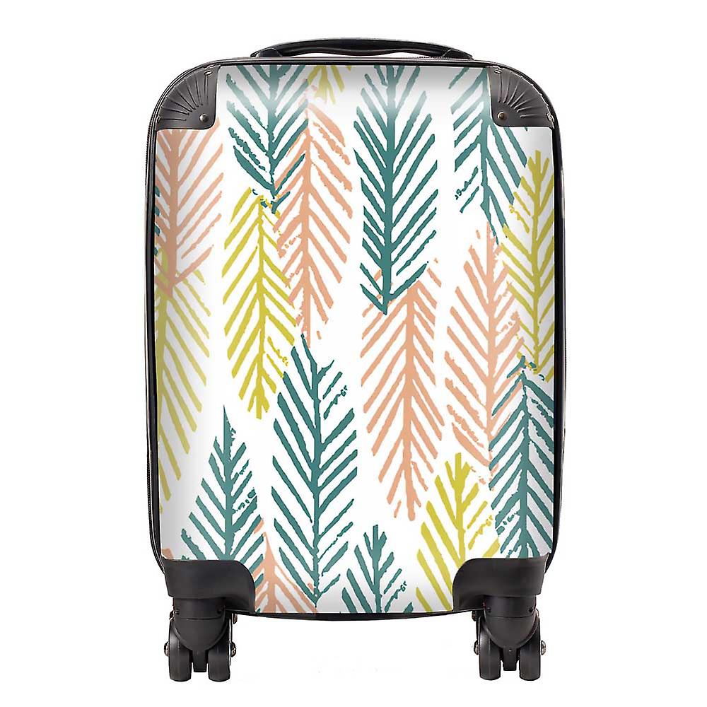 Scandinavian Style Foliage Suitcase
