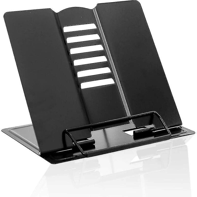 Metal Non-slip Reading Rack 6 Kinds Of Angles Can Be Adjusted And Folding Book Holder Reading Stand 
