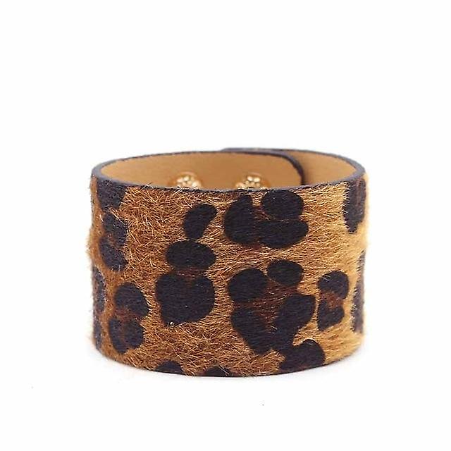 Mode Luipaard Lederen Armband