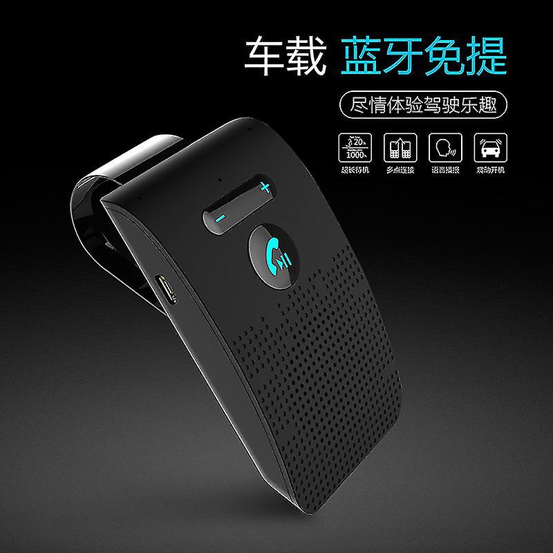 In-car Bluetooth Speakerphone Hands-free Visor Bluetooth Speaker Automatic Cellphone Connection For Safe Drive Talking
